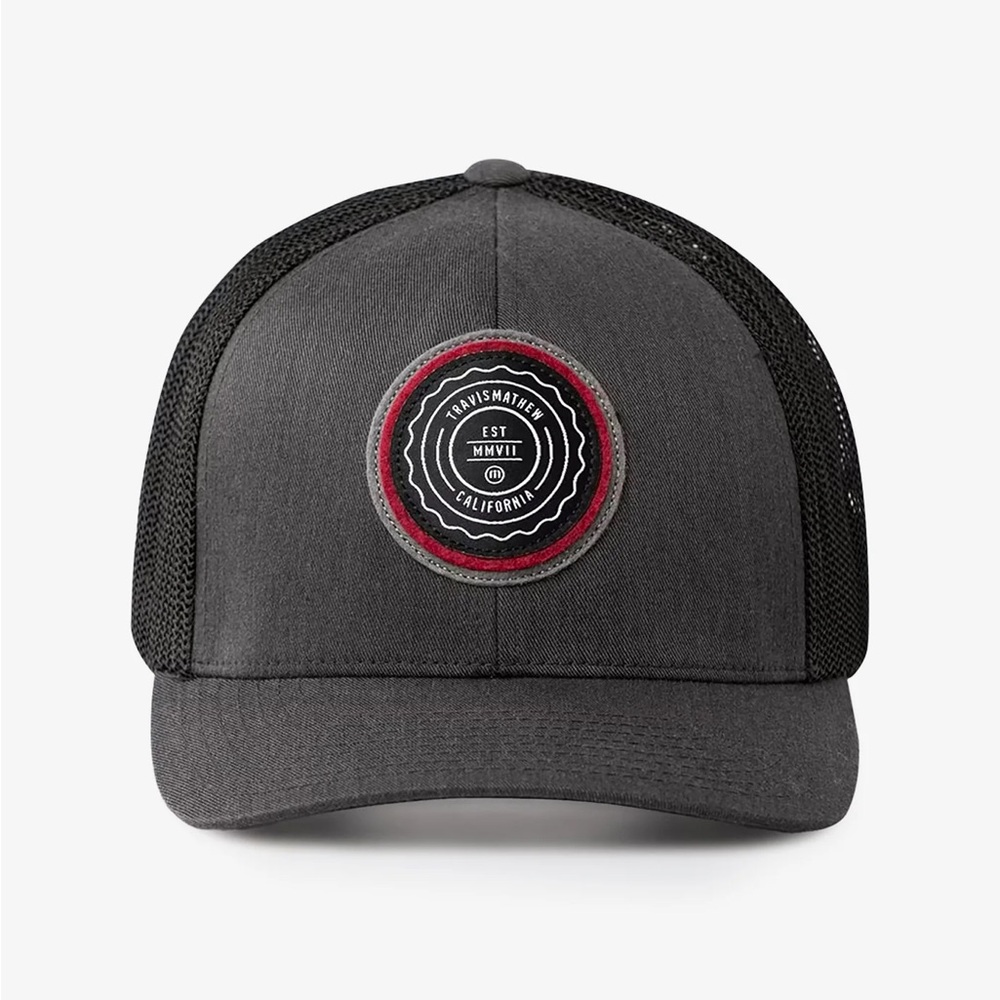 NWT TravisMathew The Patch Trucker Hat